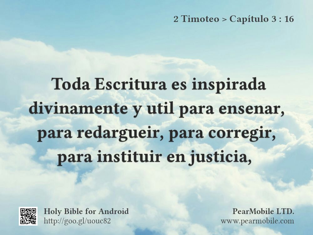2 Timoteo, Capítulo 3:16